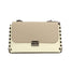 Vera pelle 8641-BEIGE+TAUPE Borsa a tracolla da donna Evanthe Pro Gave Lux