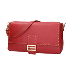 Walda Borsa a spalla da donna Vera pelle 06868-D10 ROSSO SCURO Gave Lux