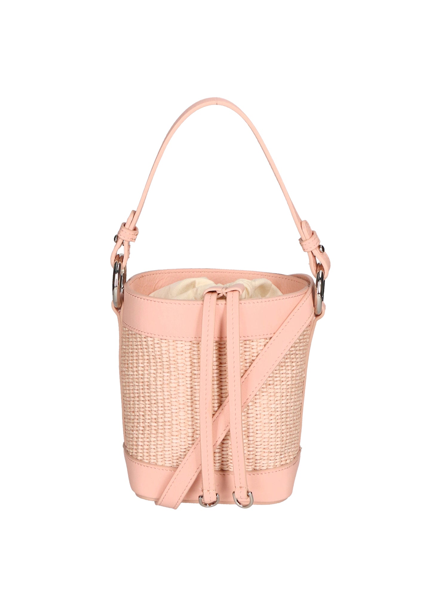 Alyssa Borsa a secchiello da donna Pelle & Paglia 05166-506 S13 ROSA Gave Lux