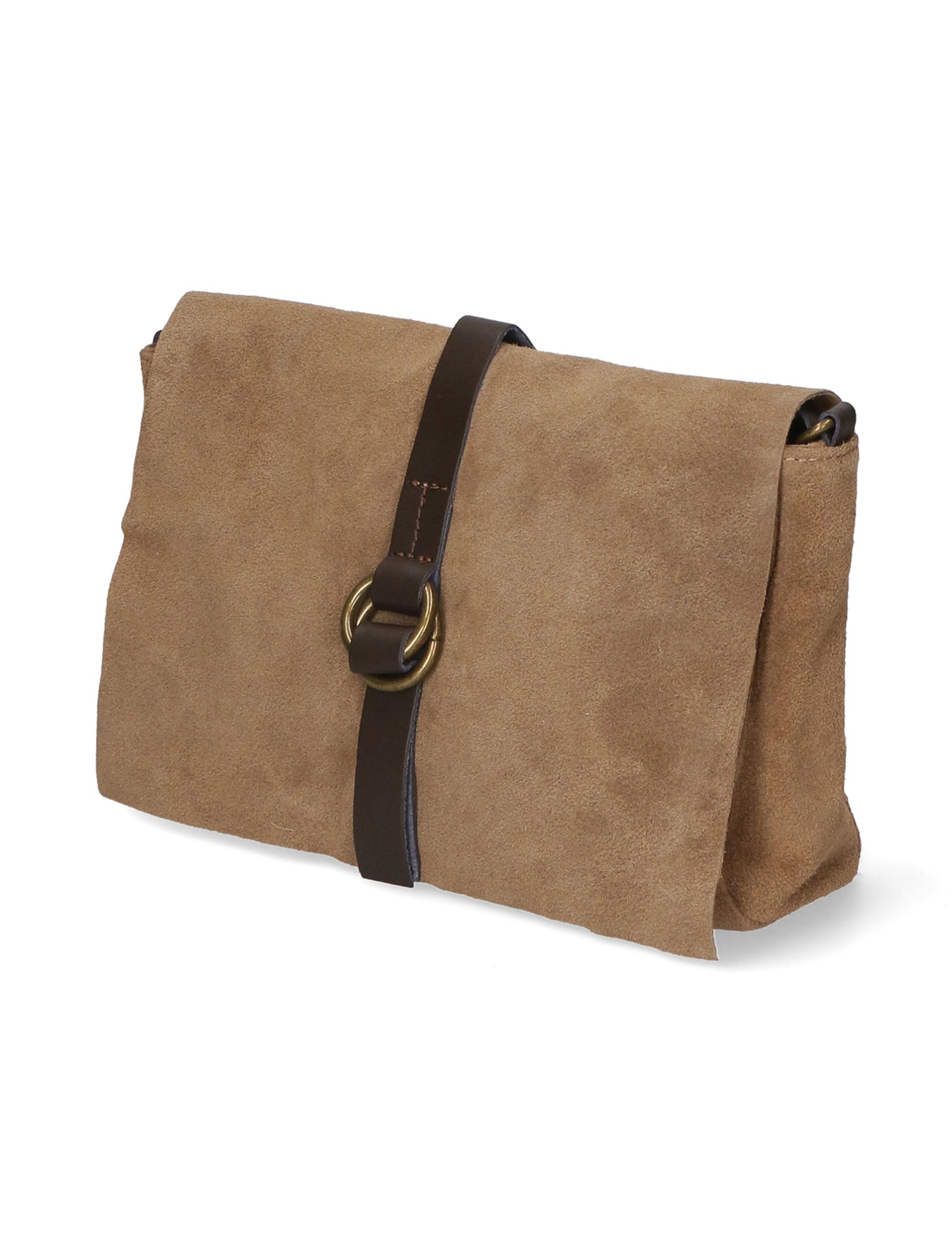 Benedetta Borsa a tracolla da donna Pelle Scamosciata 10011-TAUPE Gave Lux