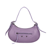 Loredana Borsa a spalla da donna Vera pelle 06548-VIOLET Gave Lux