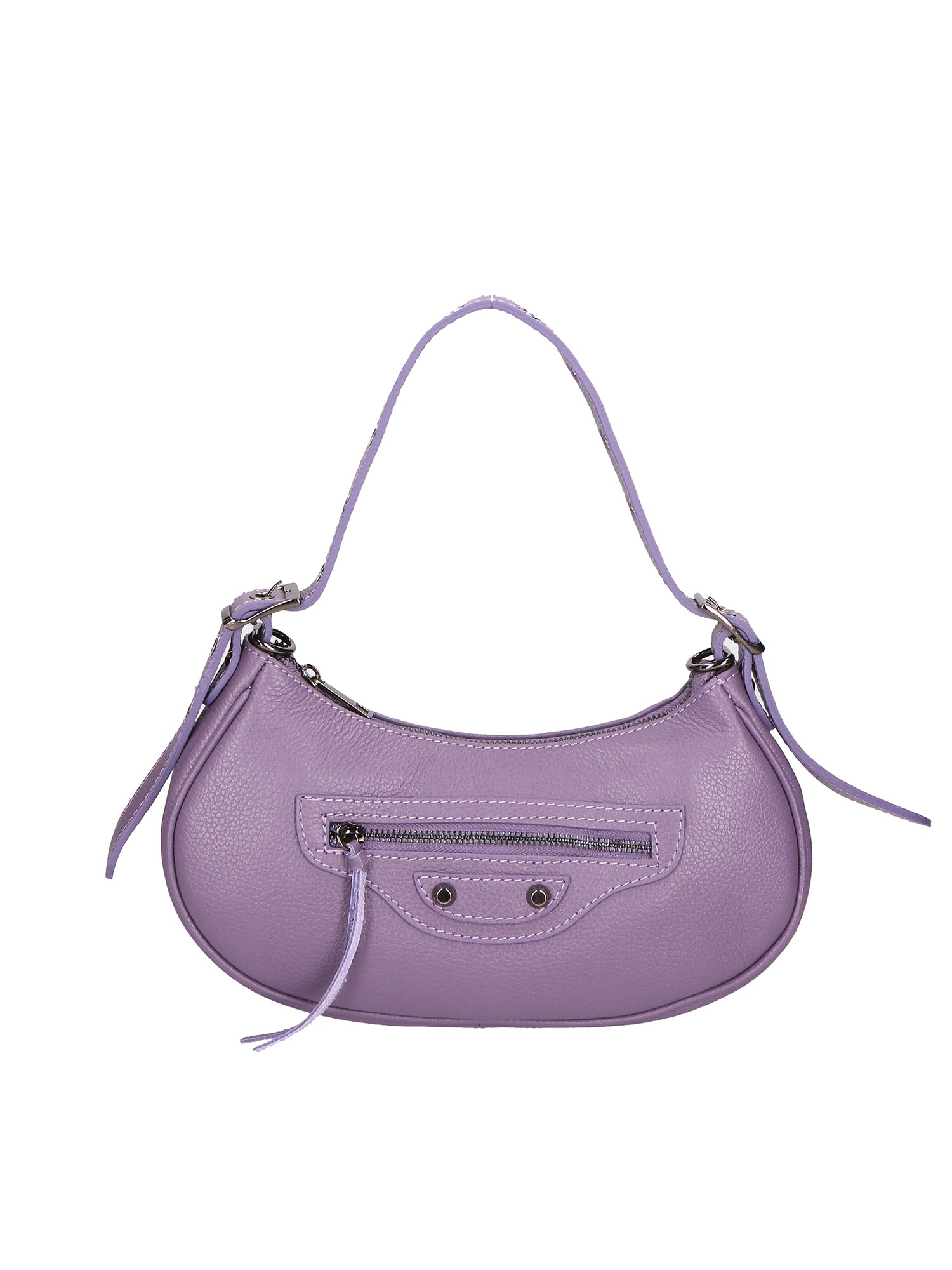 Loredana Borsa a spalla da donna Vera pelle 06548-VIOLET Gave Lux