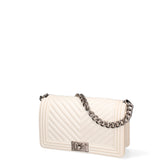 Borsa a mano da donna 100% Pvc FLAT-M 24-WHITECAP - BRUSH CDF Marc Ellis