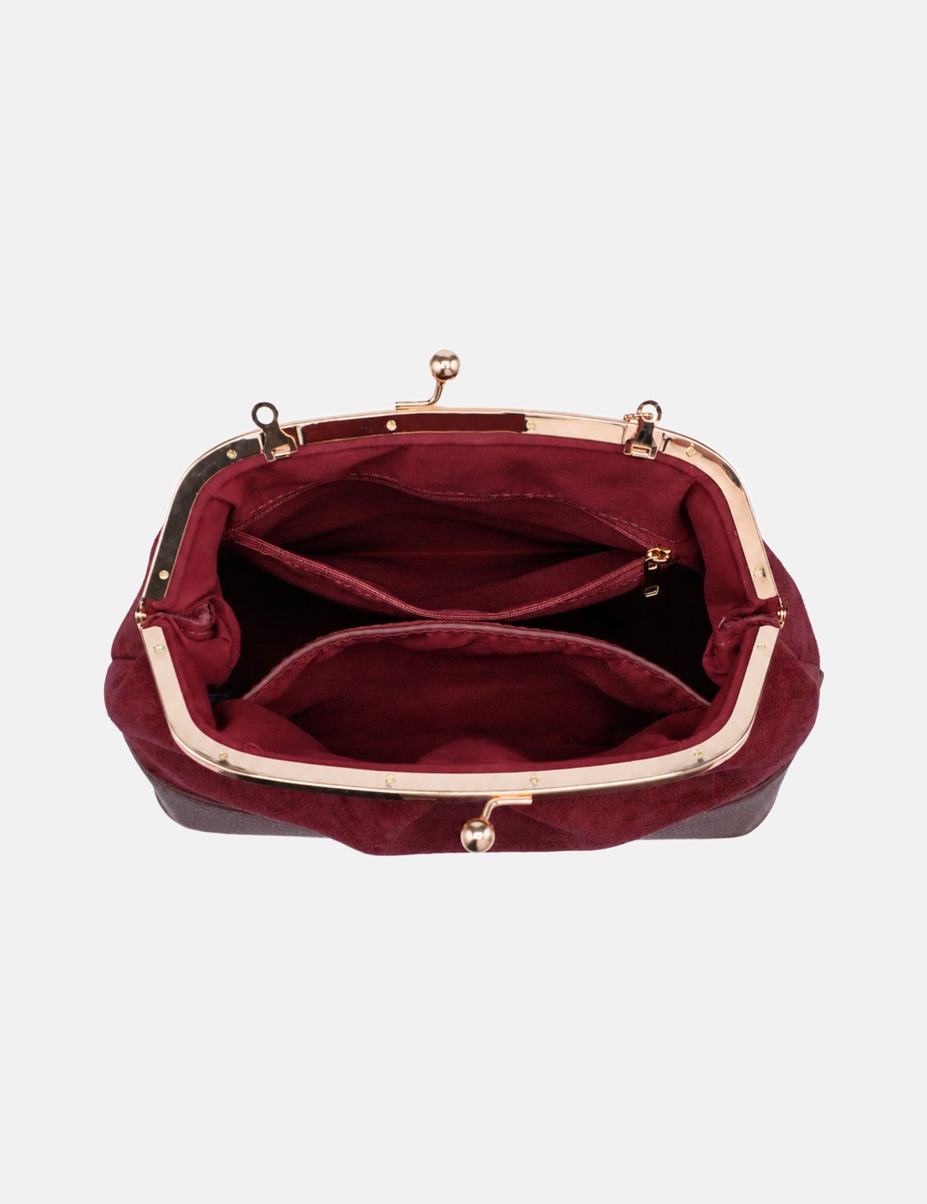 Borsa a Mano in Poliestere 100% Rosso