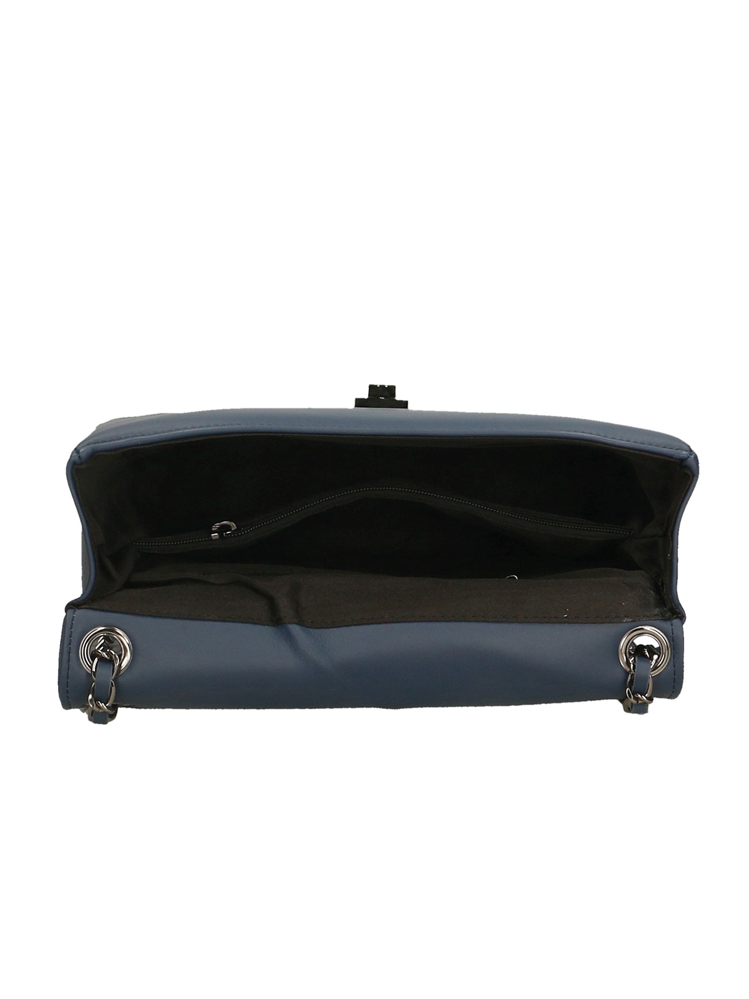 Bologna Borsa a spalla da donna Vera pelle 6590-BLU BLUE Gave Lux