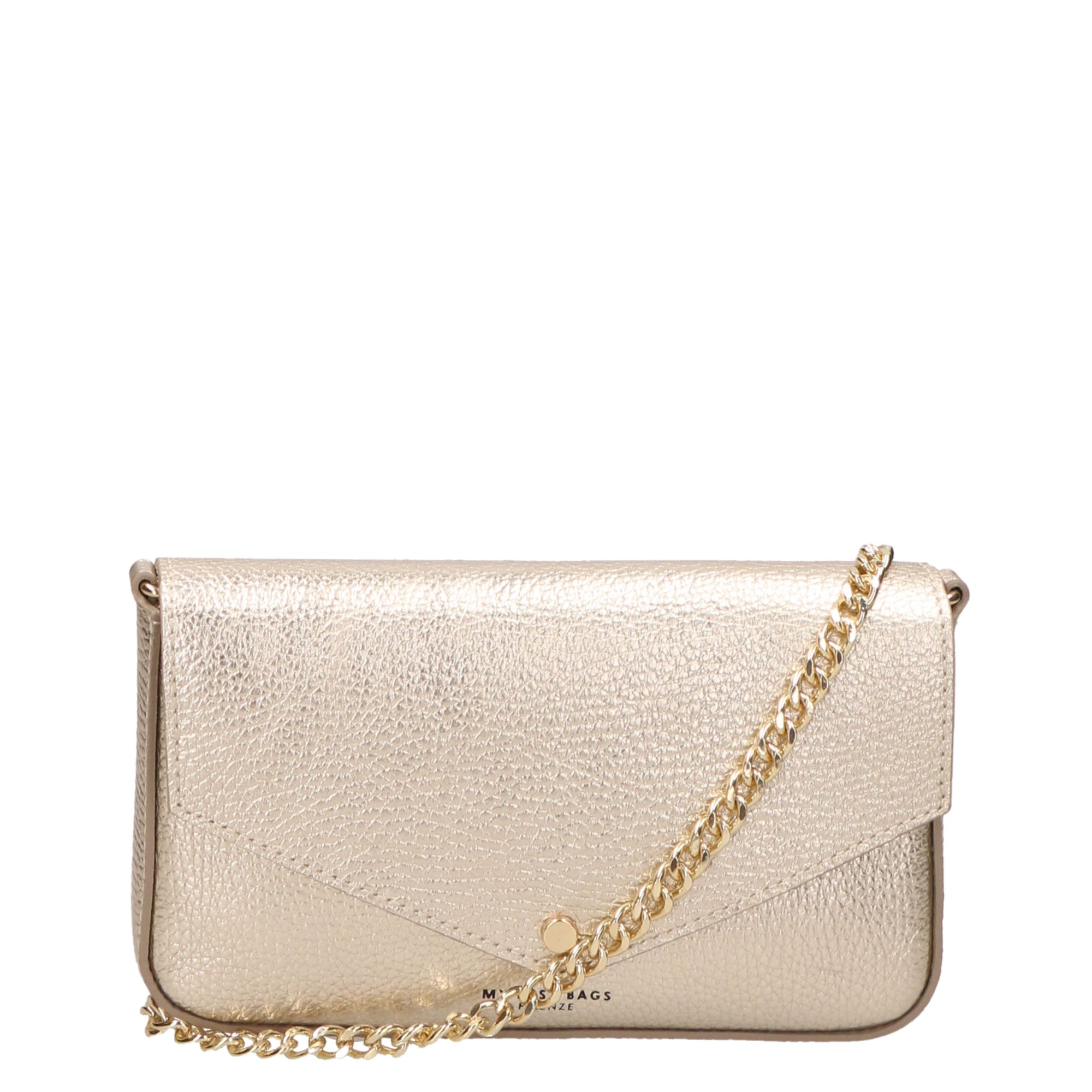 Borsa a mano da donna Vera pelle MYB-7021-SSDOL-DL5 PLATINO My Best Bag