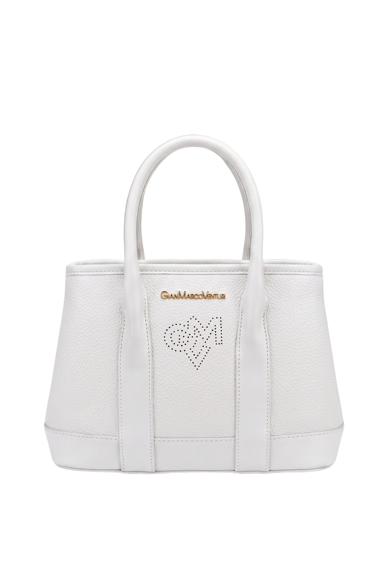 Borsa a Spalla in Pvc Bianco