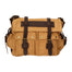 Melania Borsa a spalla unisex Canvas e vera pelle ZG3016-CUOIO COGNAC Gave Lux