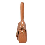 Viktoria Borsa a spalla da donna Vera pelle 06526-D17 CUOIO SCURO Gave Lux