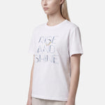 T-shirt in 83,4% Cotone 16,6% Poliammide Blu