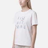 T-shirt in 83,4% Cotone 16,6% Poliammide Blu