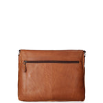 Borsa a tracolla da uomo 100% vera pelle HILB-3173-CUOIO Hill Burry