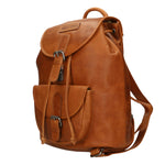 Borsa a tracolla da uomo 100% vera pelle HILB-3158-CUOIO Hill Burry