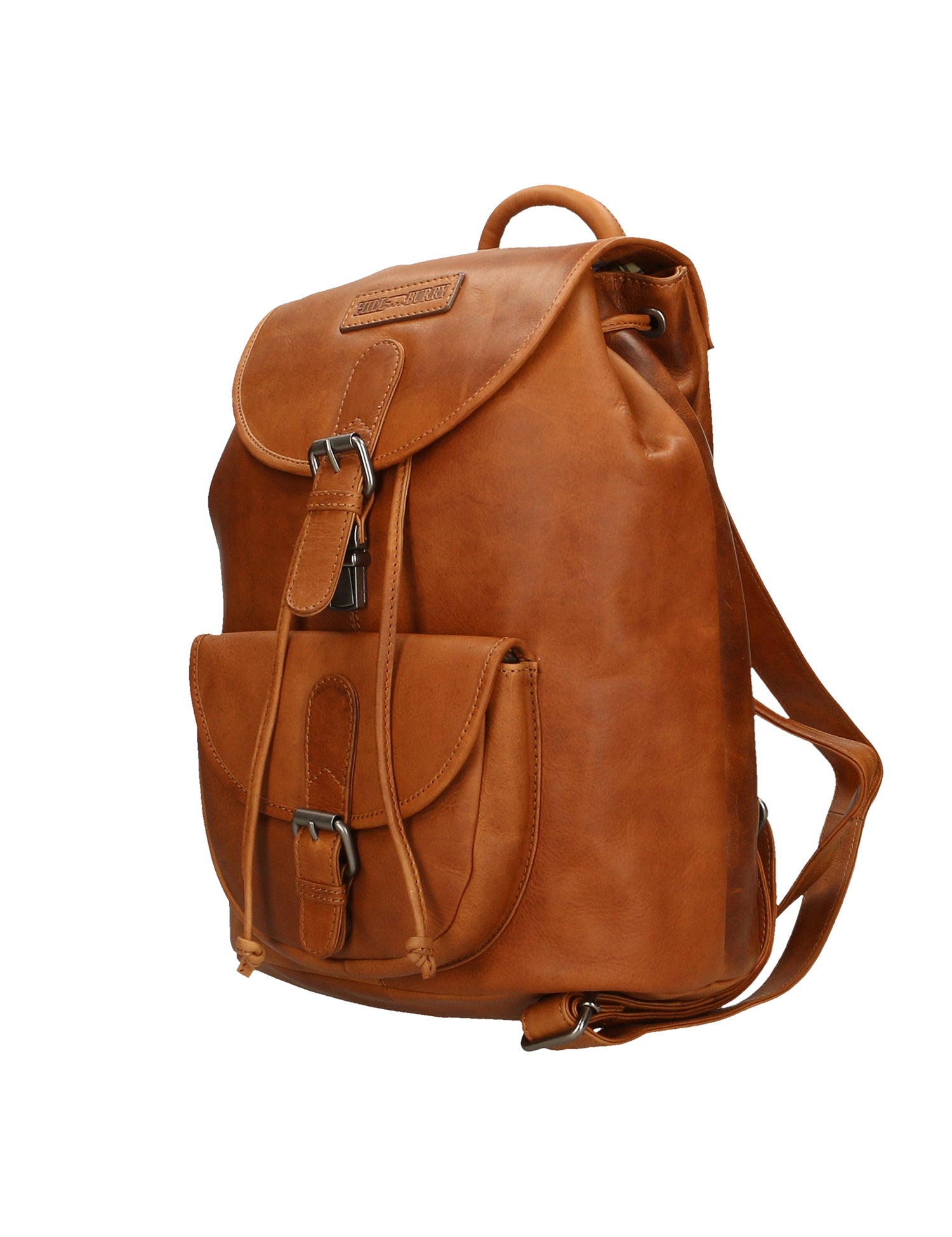 Borsa a tracolla da uomo 100% vera pelle HILB-3158-CUOIO Hill Burry