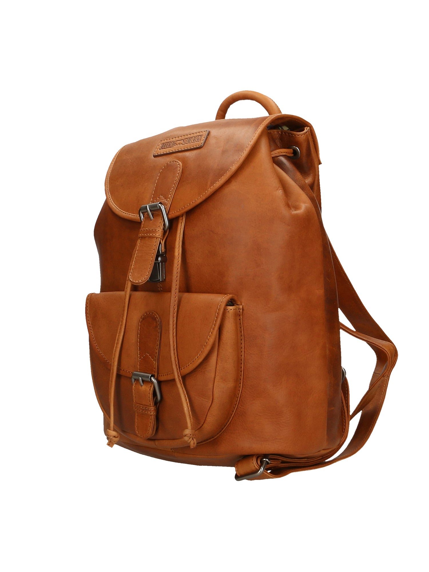 Borsa a tracolla da uomo 100% vera pelle HILB-3158-CUOIO Hill Burry