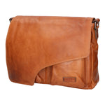 Borsa a mano unisex vera pelle Made in Italy SN5861947-TAN Santini Firenze