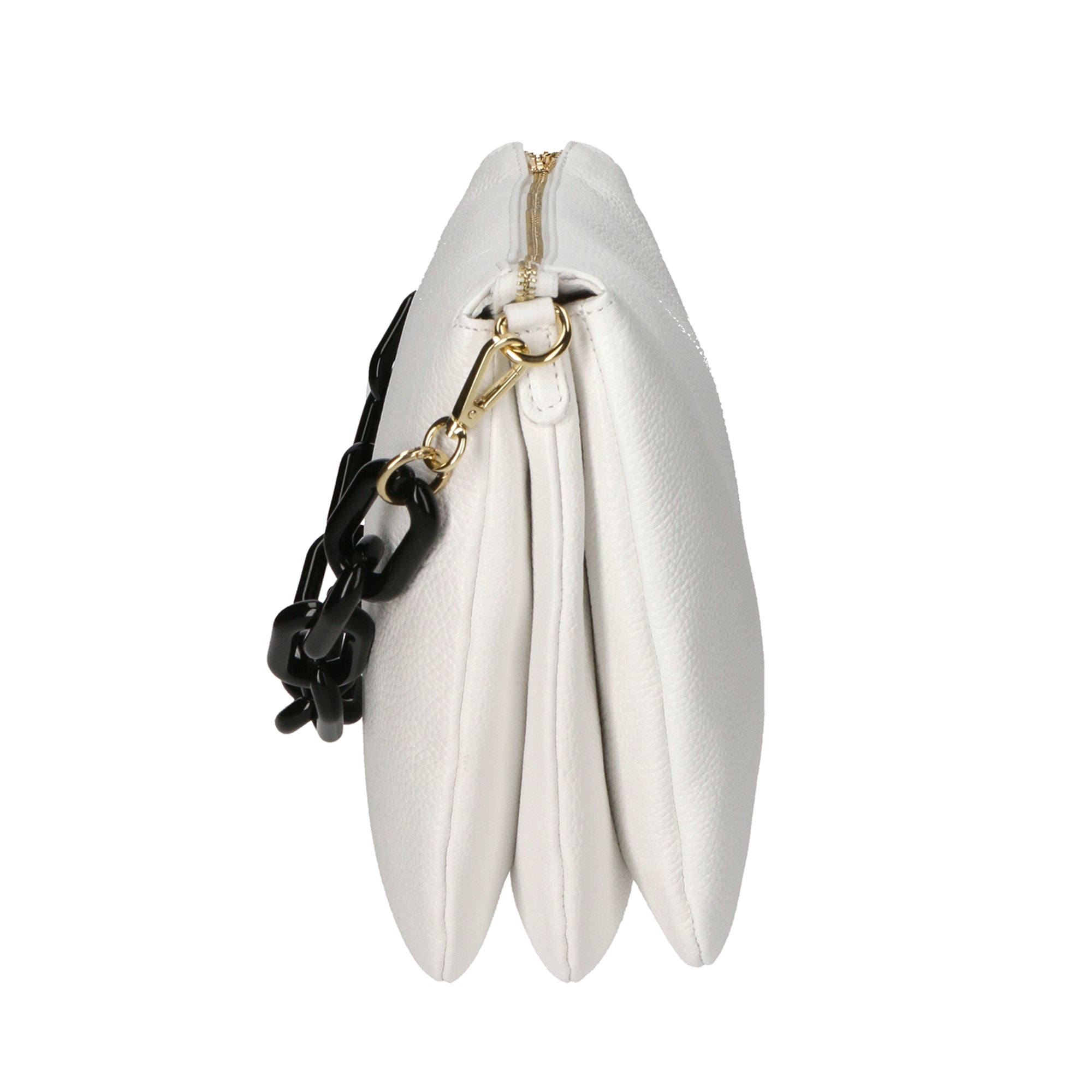Borsa a tracolla da donna Vera pelle MYB-8019-FW-D01 BIANCO My Best Bag