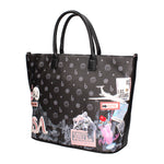 Carys Borsa a spalla da donna 100% poliuretano B16405-UNICO Braccialini