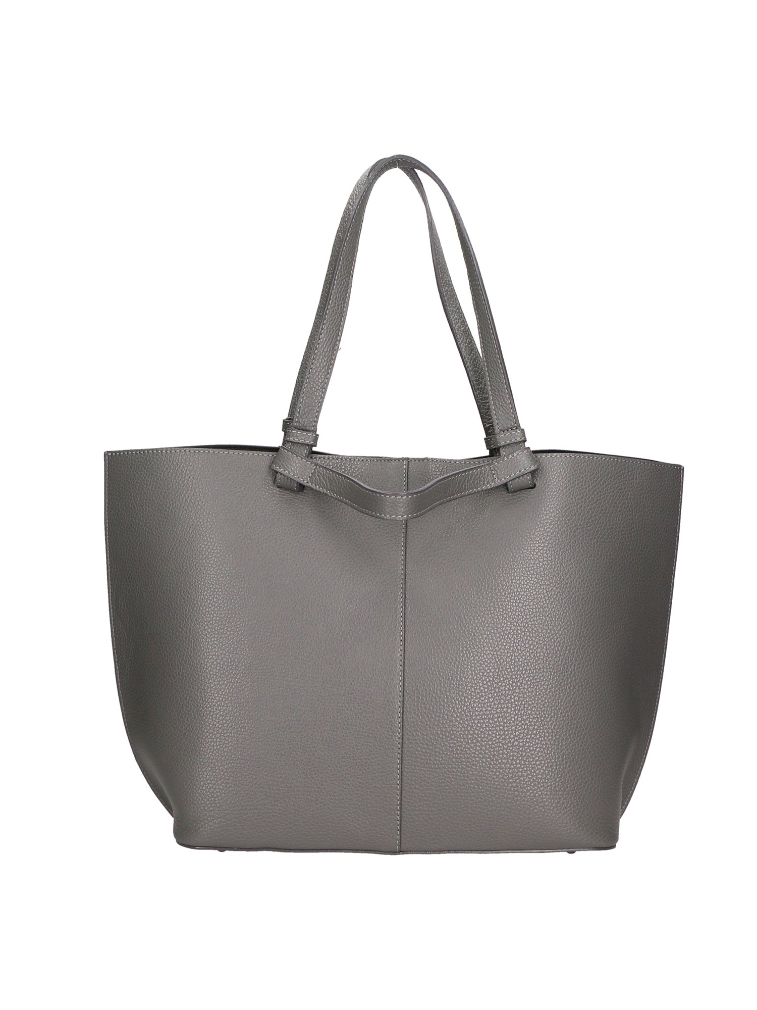 Beata Borsa a spalla da donna Vera pelle 05779-D27 GRIGIO Gave Lux