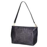 Lorelei Borsa a spalla da donna Vera pelle croco 06498-013 BLU NAVY Gave Lux