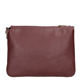 Borsa a tracolla da donna 100% pelle MYB-6057-FW-D54 BORDO SCURO My Best Bag