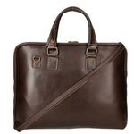 Fabiana Borsa a mano unisex Vera pelle 9033-TMORO DARK BROWN Gave Lux