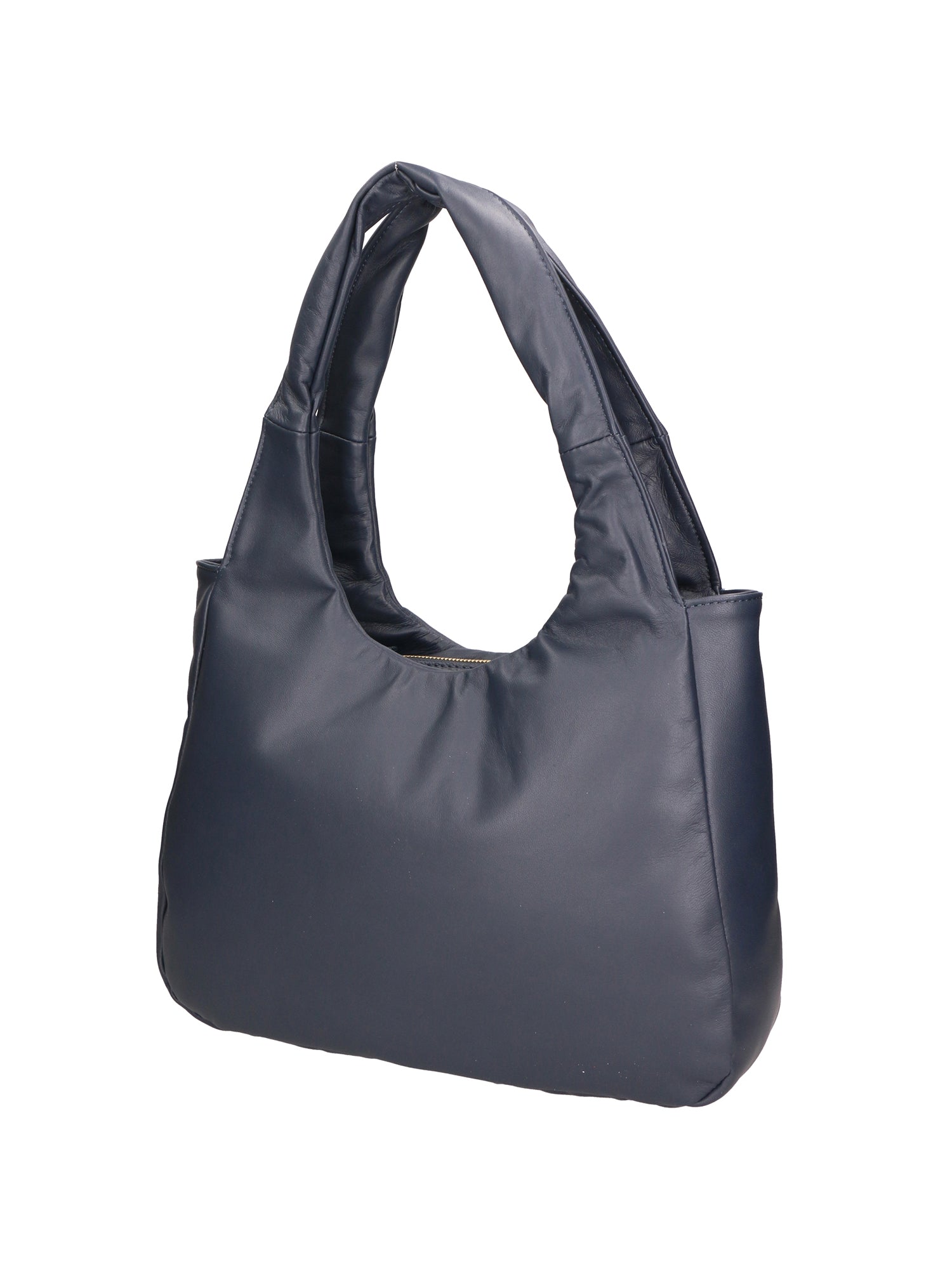 Wendy Borsa a spalla da donna Vera pelle 06502-S24 BLU JEANS Gave Lux