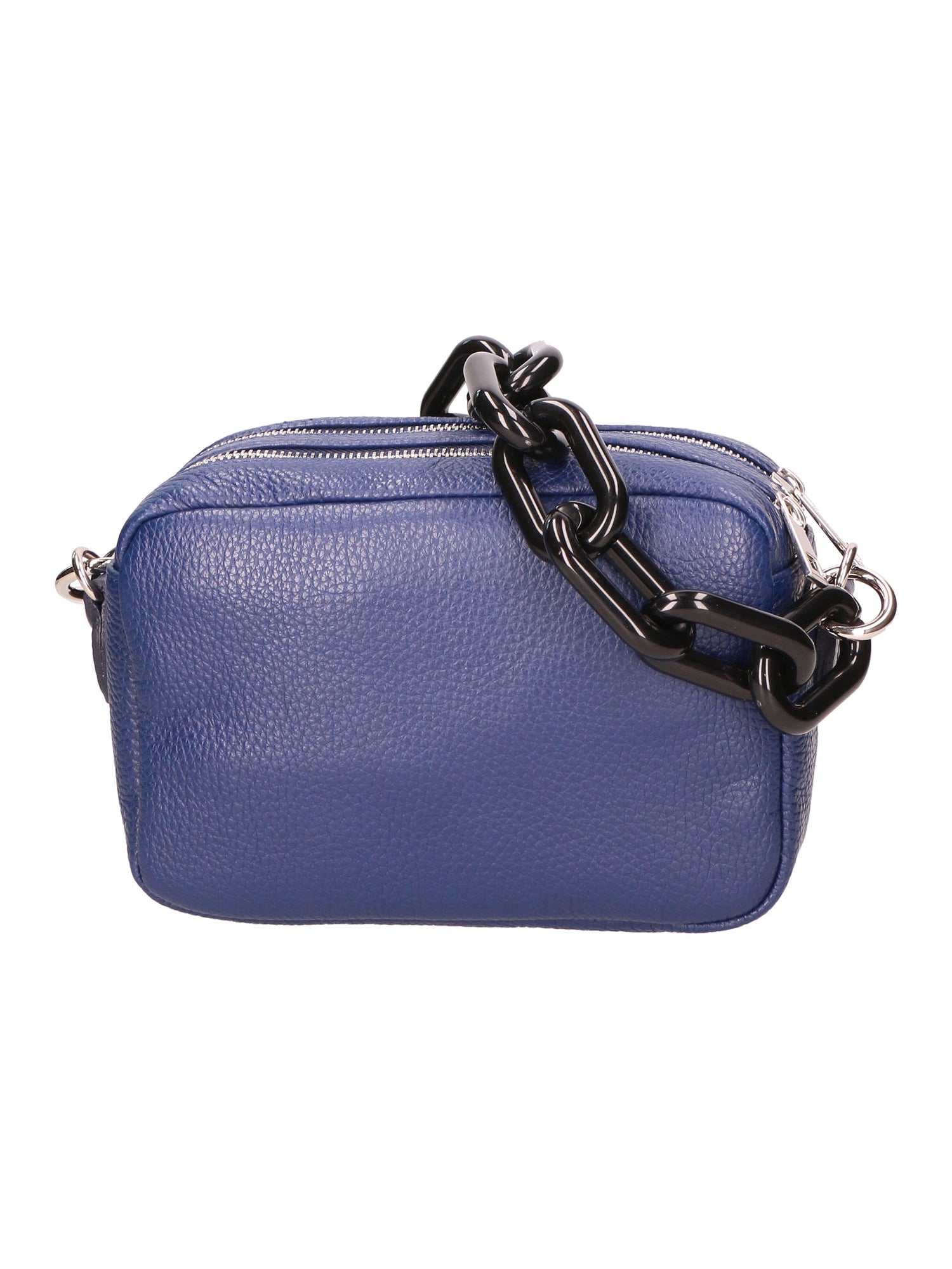 Barbara Borsa a spalla da donna Vera pelle 05706-D24 BLU BLUE Gave Lux