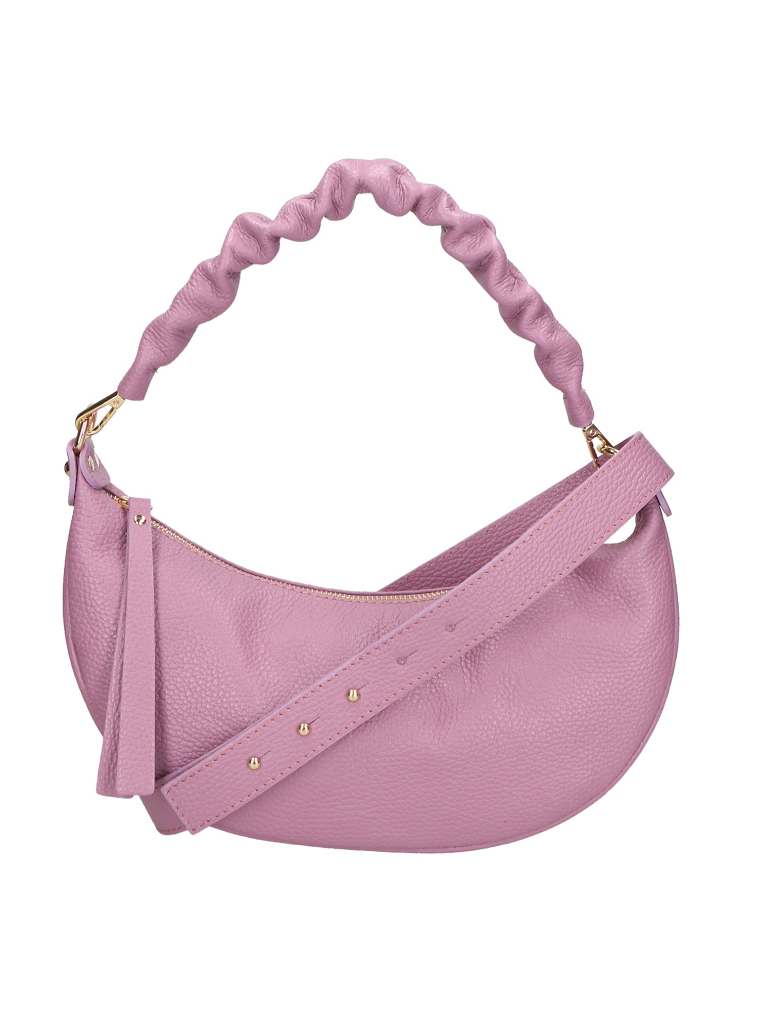 Ida Borsa a spalla da donna Vera pelle 05916-C57 LILLA Gave Lux