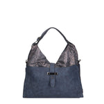 Edera Elite Borsa a spalla da donna Vera pelle LK0247-BLU Gave Lux