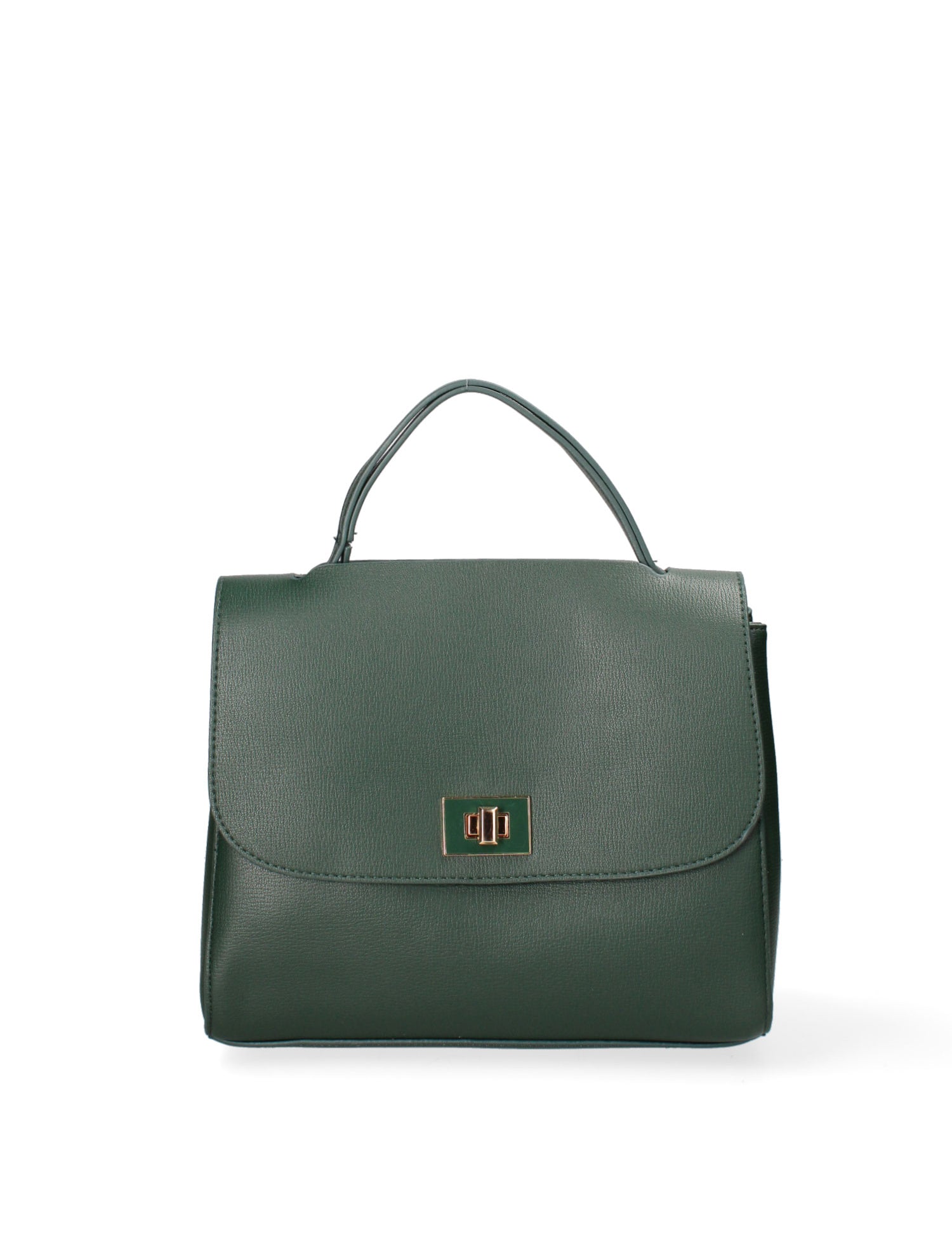 Borsa a mano da donna Ecopelle 635-1-FOREST GREEN Diana&co