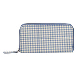 Betty Portafoglio donna in vera pelle Zip 10014-BLU Gave Lux