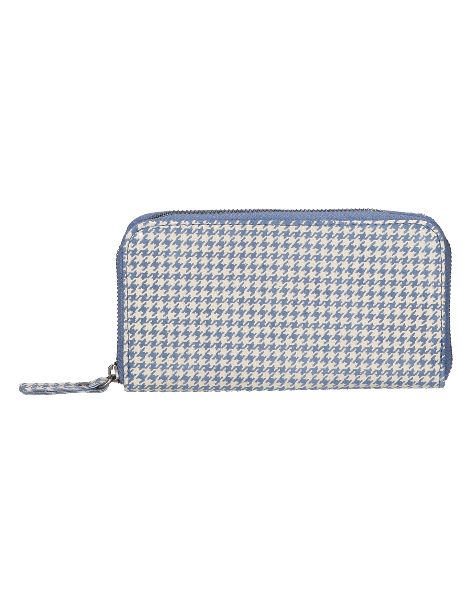 Betty Portafoglio donna in vera pelle Zip 10014-BLU Gave Lux