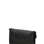 Borsa a mano donna 100% gomma FLAT PENKA M-BLACK-BLACK Marc Ellis