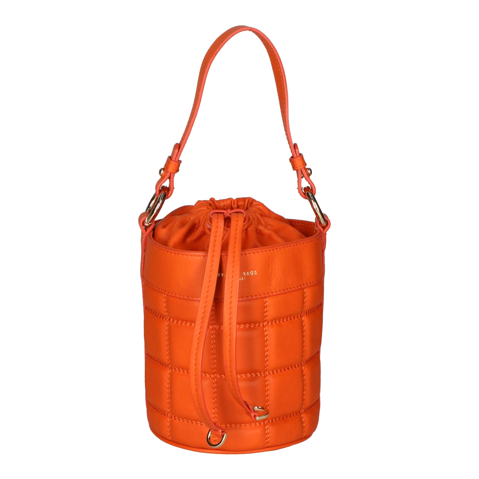 Borsa a mano da donna Vera pelle artigianale MYB-6010-FW-35 ARANCIO My Best Bag