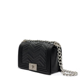 Borsa a mano da donna 100% Pvc FLAT M MANHATTAN-NORSE BLUE + LIGHT GOLD Marc Ellis