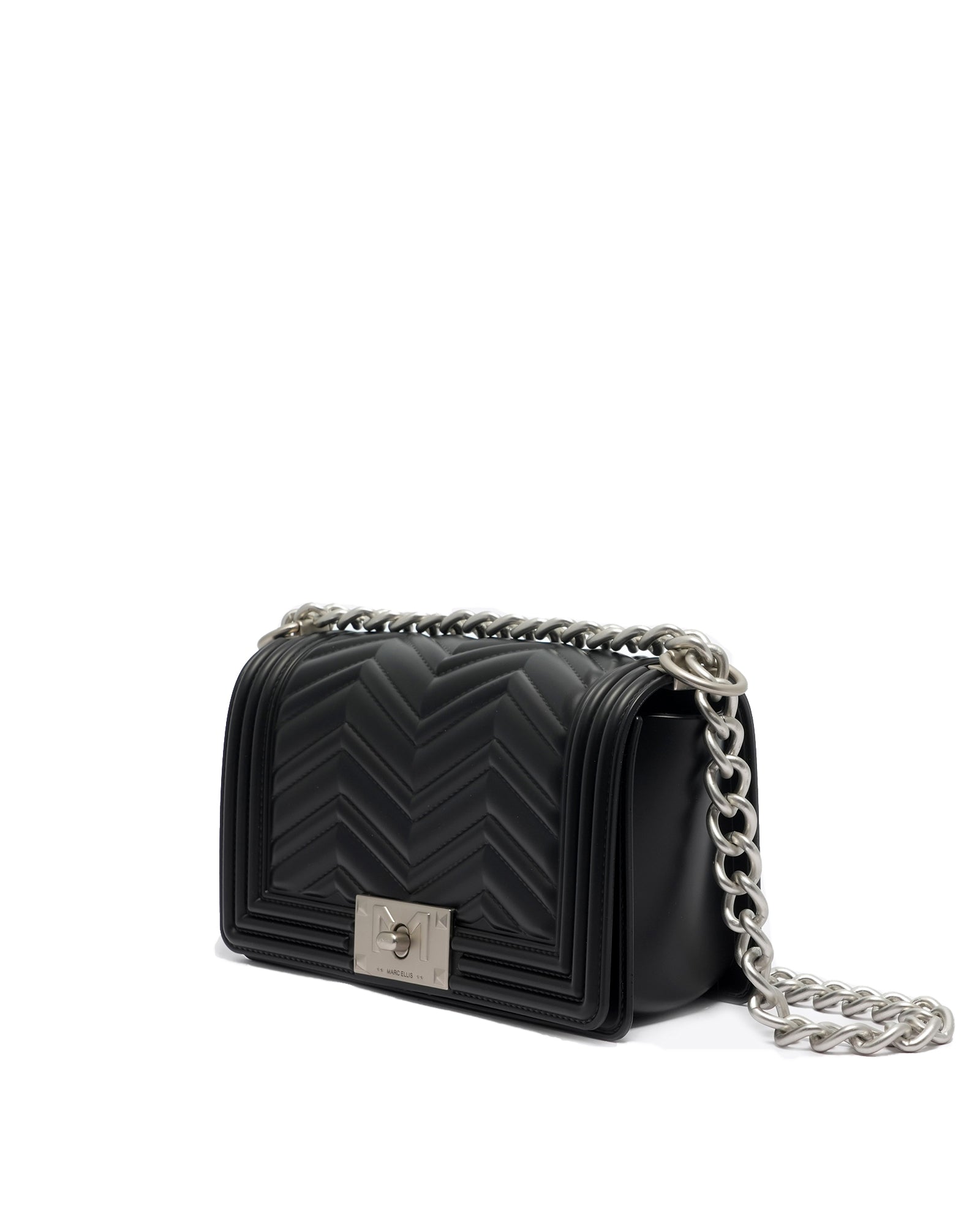 Borsa a mano da donna 100% Pvc FLAT M MANHATTAN-NORSE BLUE + LIGHT GOLD Marc Ellis