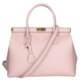 Eleonora Women's Handbag in Genuine Leather Made in Italy 26x35x16 cm