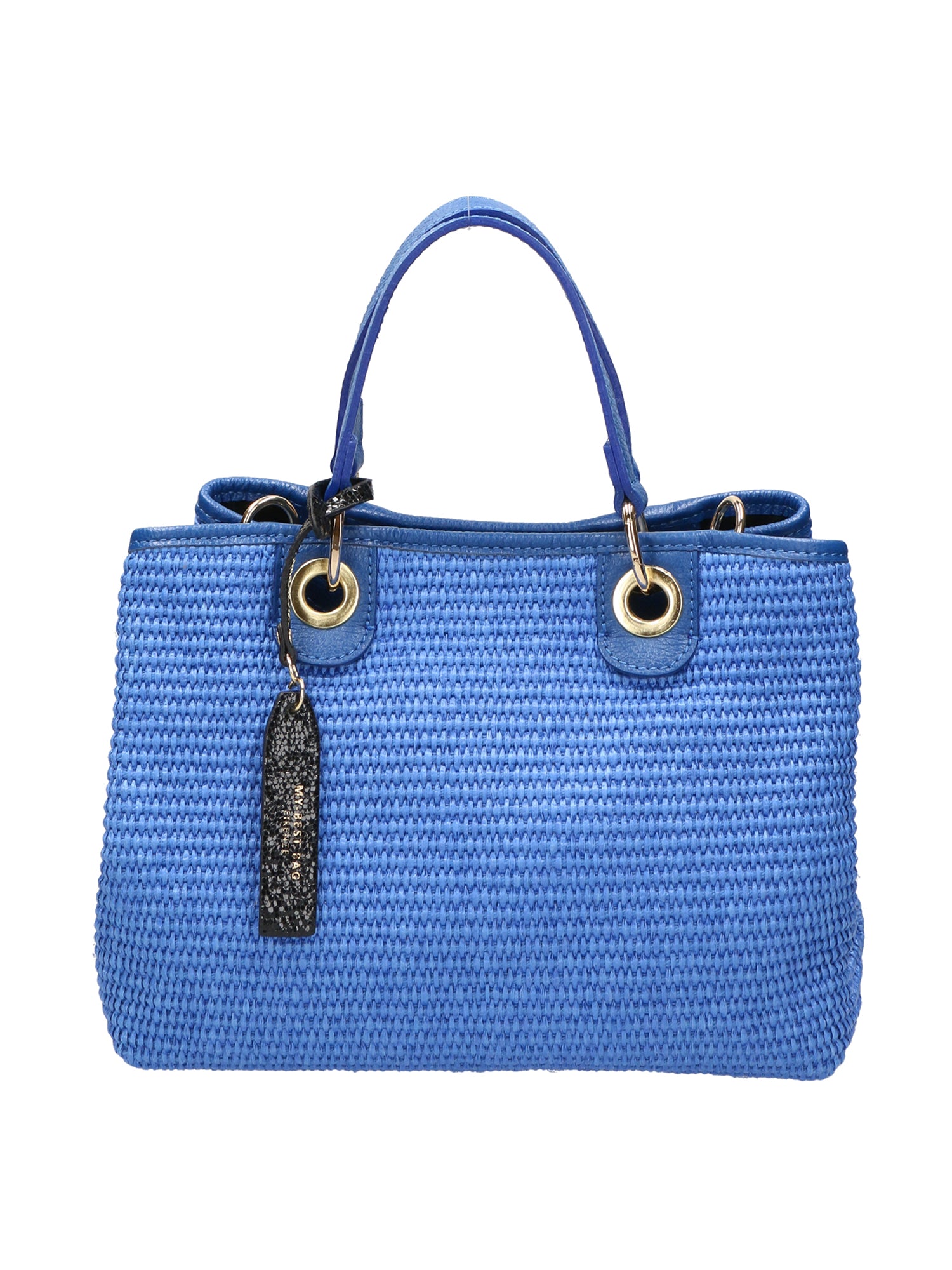 Borsa a mano da donna Paglia & Pelle MYB-05167-SS-530+D2 BLUETTE My Best Bag