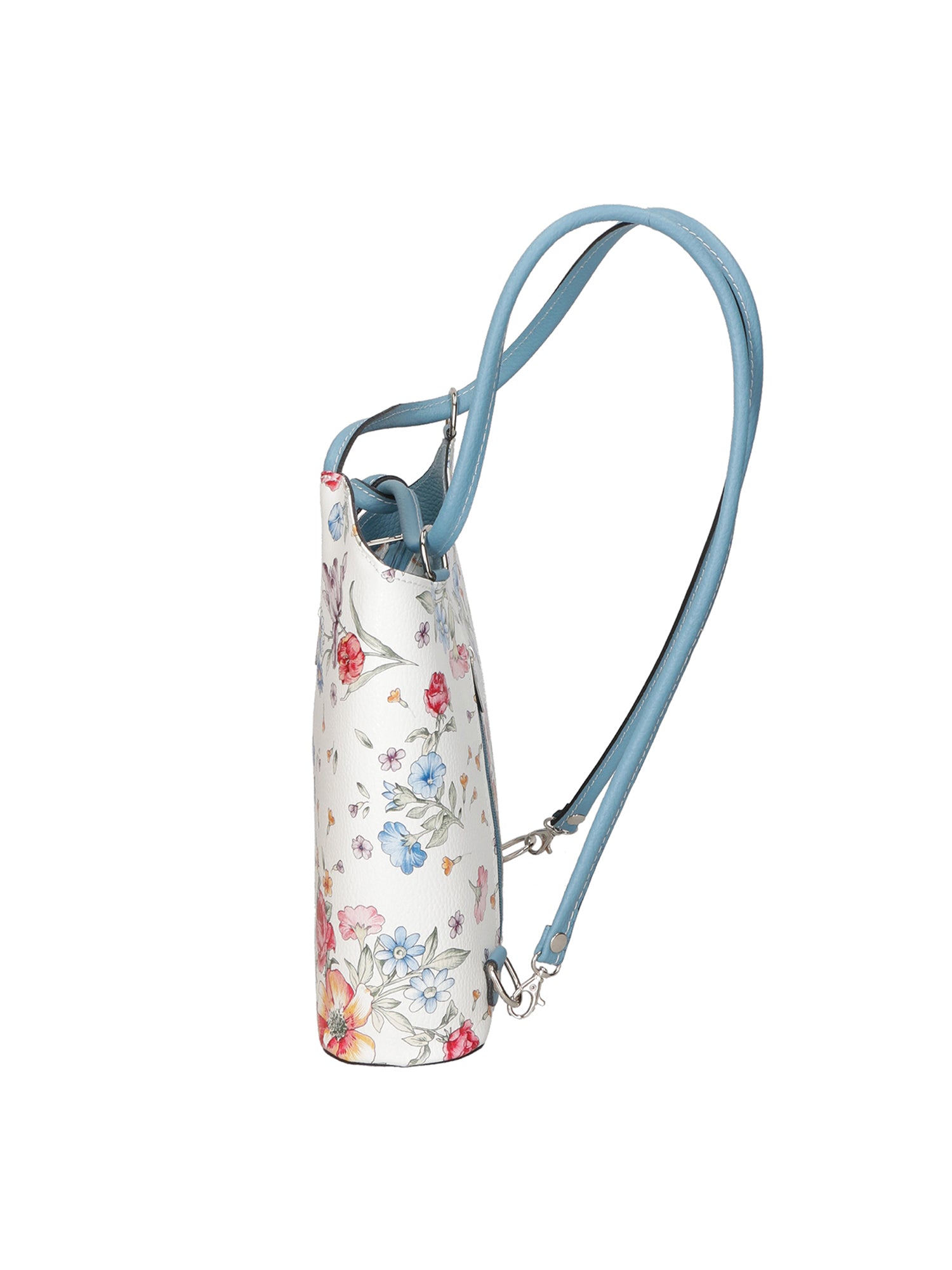 Elsa Borsa a spalla da donna Vera pelle 80056-D24 BLU JEANS Gave Lux