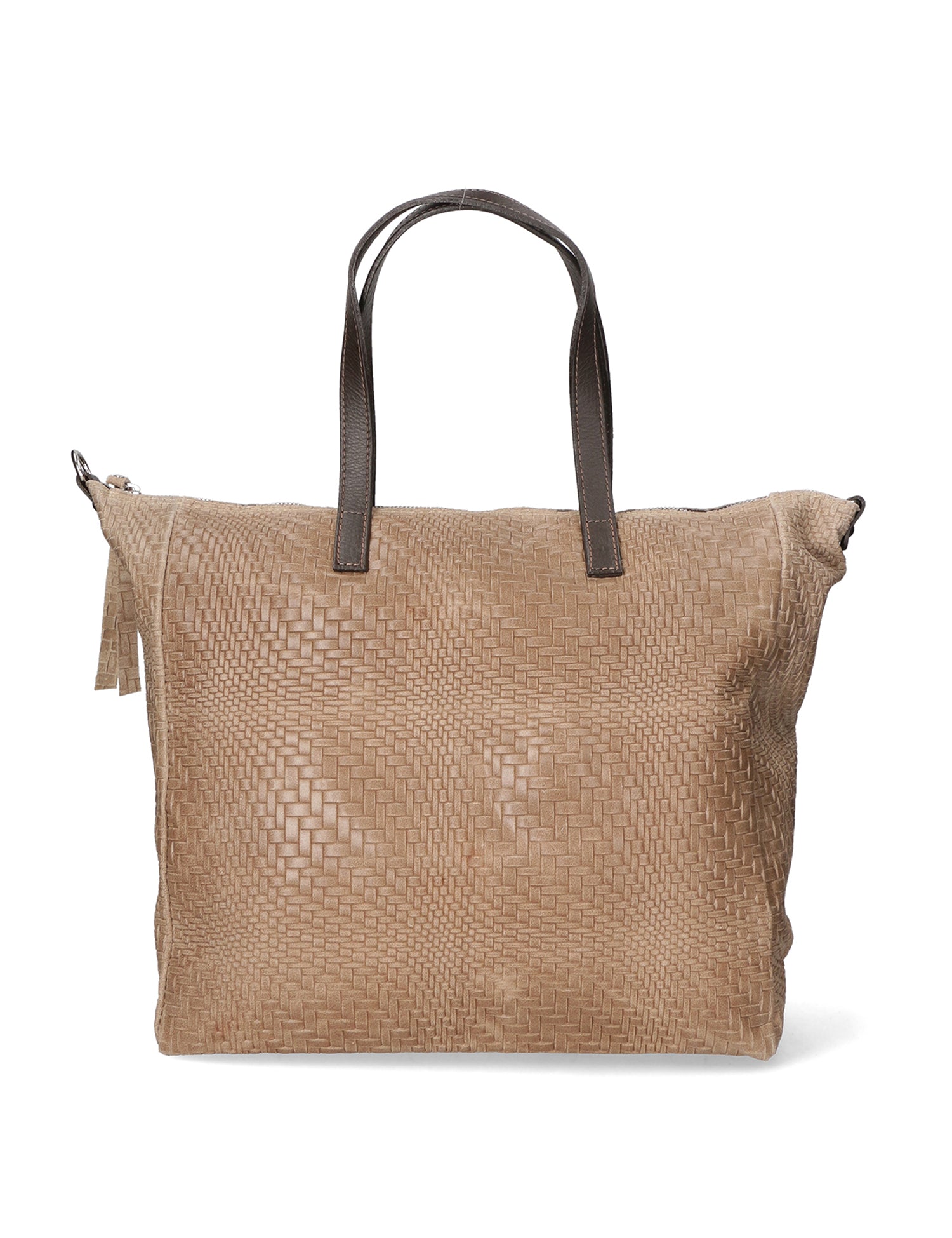 Emerenziana Borsa a spalla da donna Vera pelle 80058-TAUPE Gave Lux