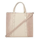 Borsa a mano da donna Vera pelle effetto coccodrillo MYB-8005-FW-SAFARI My Best Bag