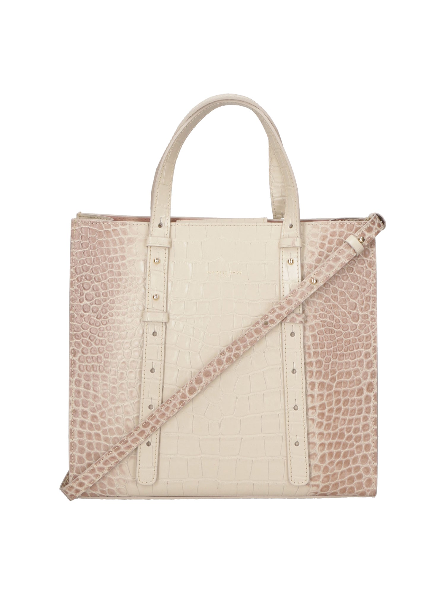 Borsa a mano da donna Vera pelle effetto coccodrillo MYB-8005-FW-SAFARI My Best Bag