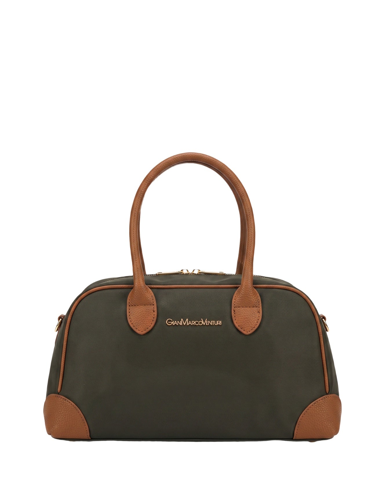 Borsa a Spalla in Pvc Verde