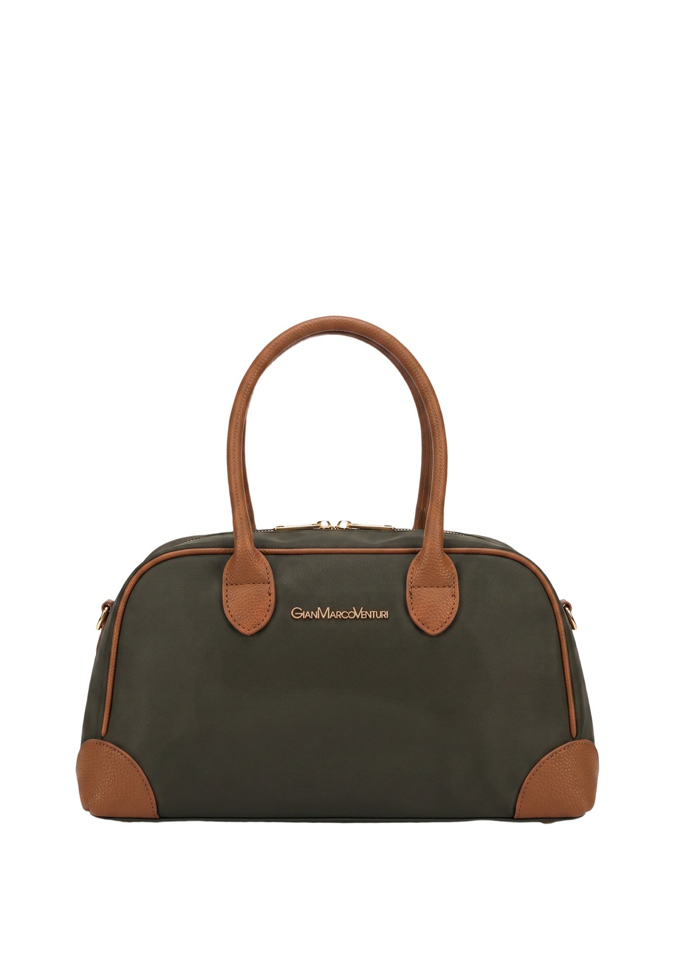 Borsa a Spalla in Pvc Verde