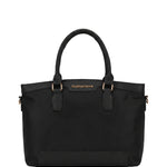 Borsa a Spalla in Pvc Nero