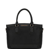 Borsa a Spalla in Pvc Nero