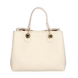 Helga Women's Handbag in Genuine Leather Made in Italy 24x30x9 cm