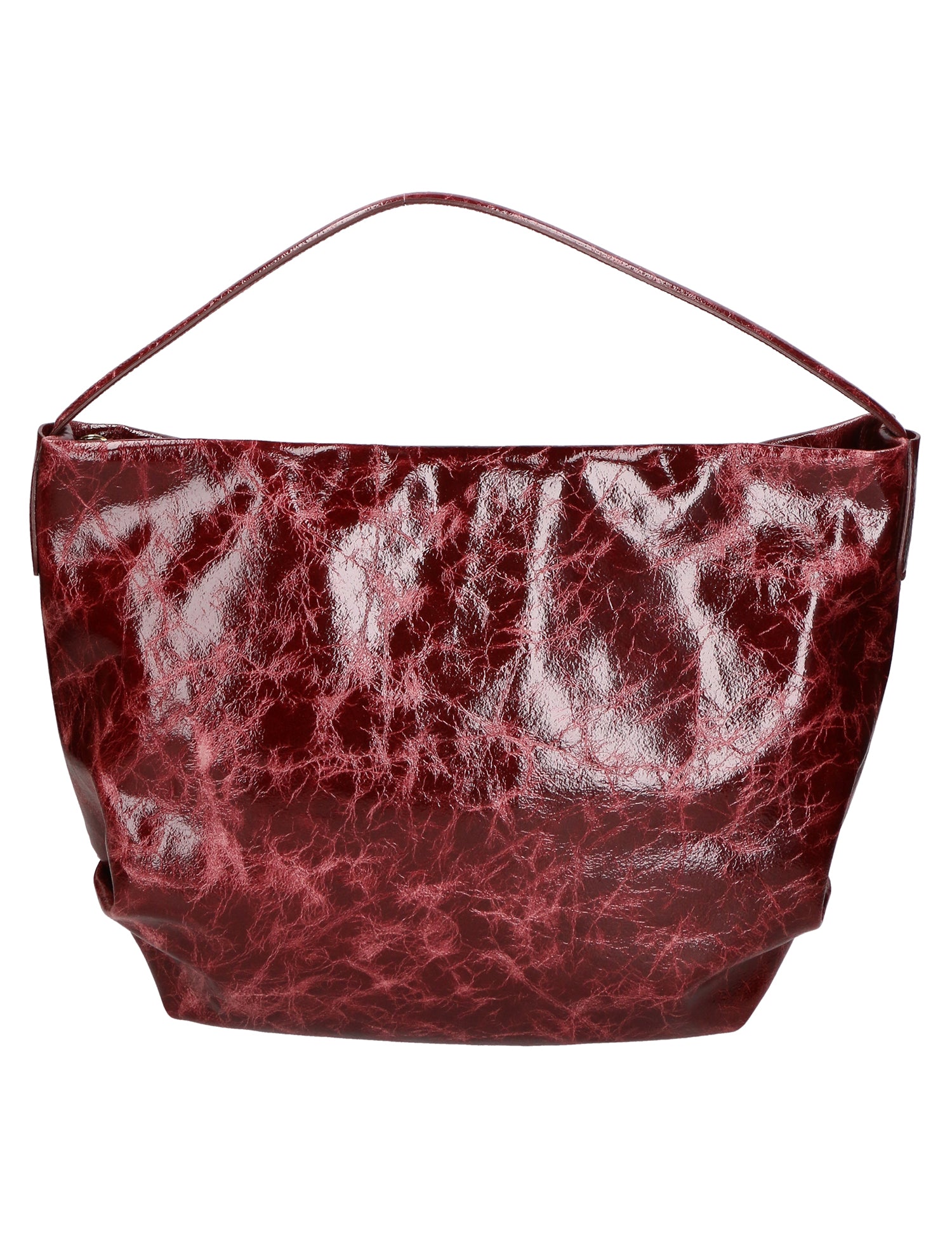 Vanda Borsa a spalla da donna Vera pelle 06507-037 BORDO Gave Lux