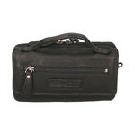 Borsa a tracolla da uomo in vera pelle RFID HILB-3351-NERO  Hill Burry